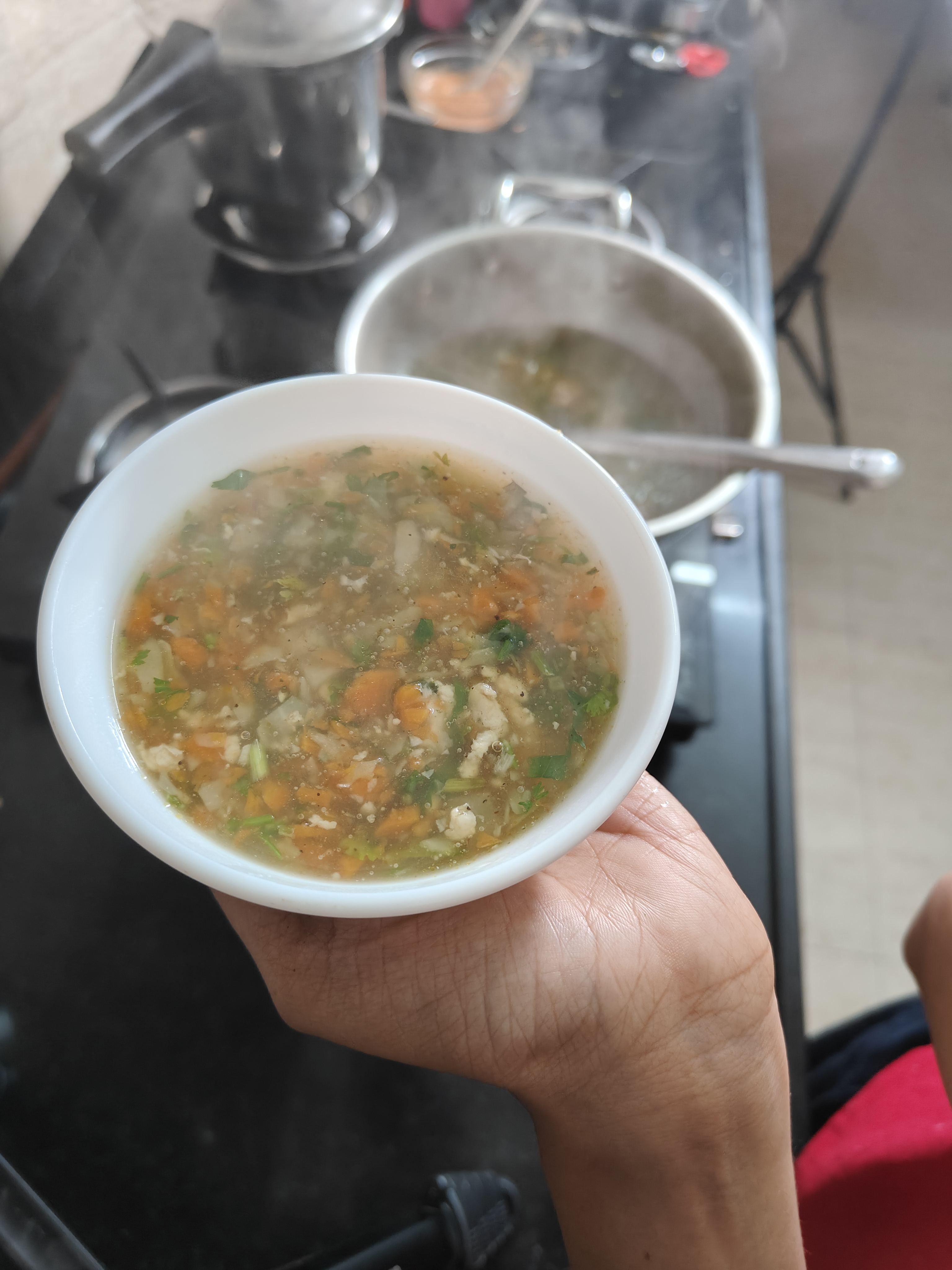 Lemon Coriander Soup