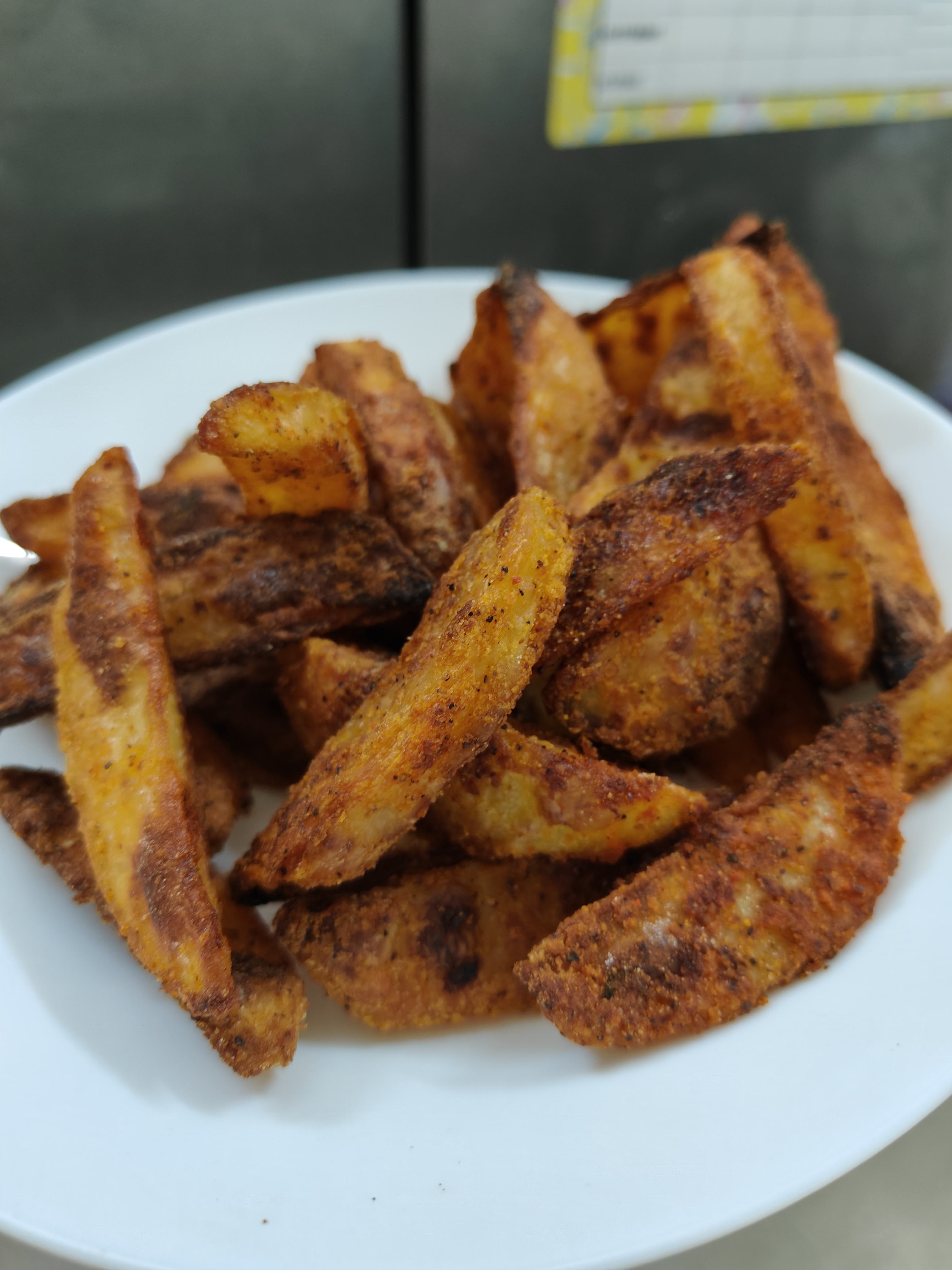 The Crunchiest Baked Potato Wedges