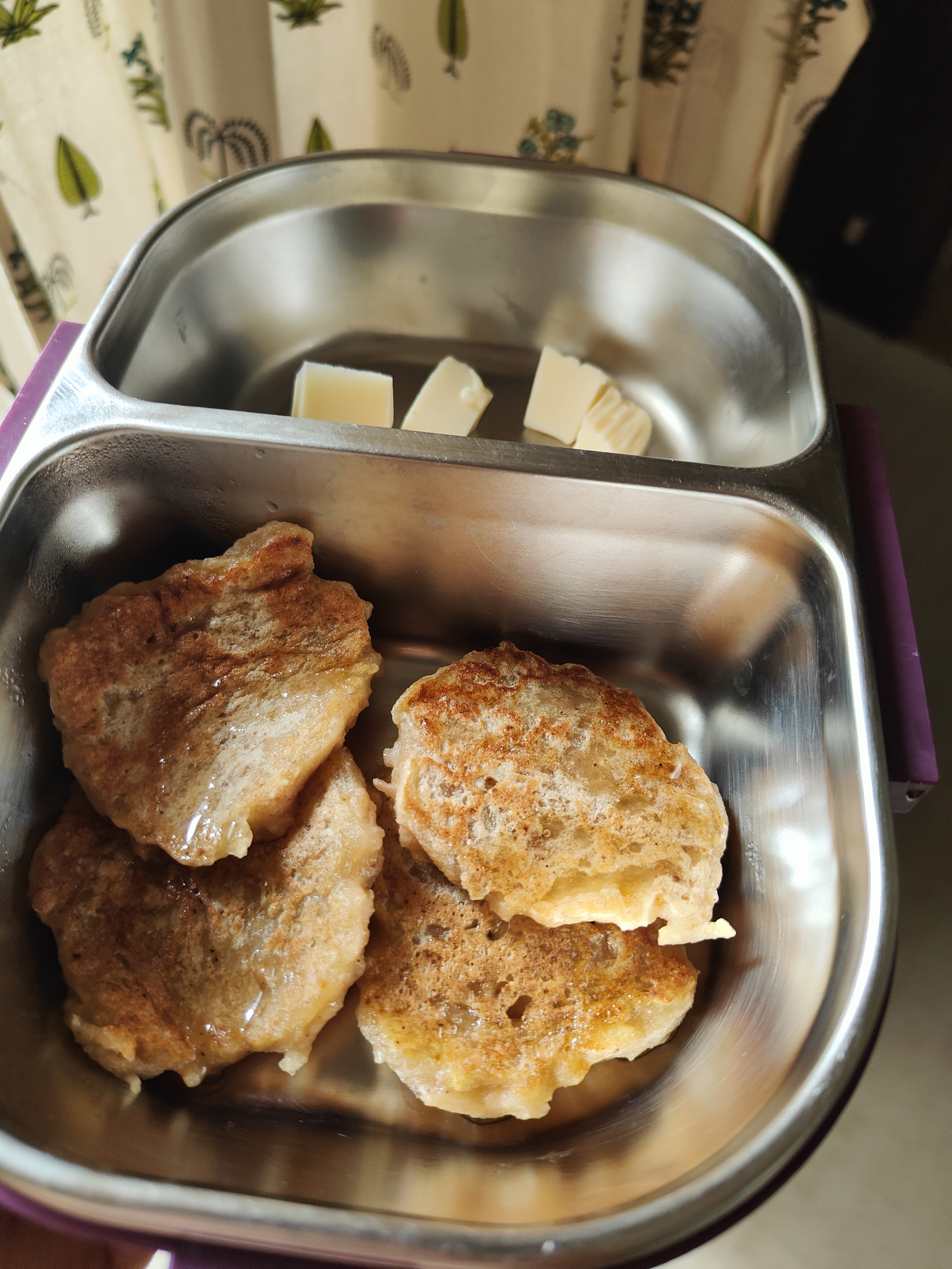 Apple- Jowar Pancakes