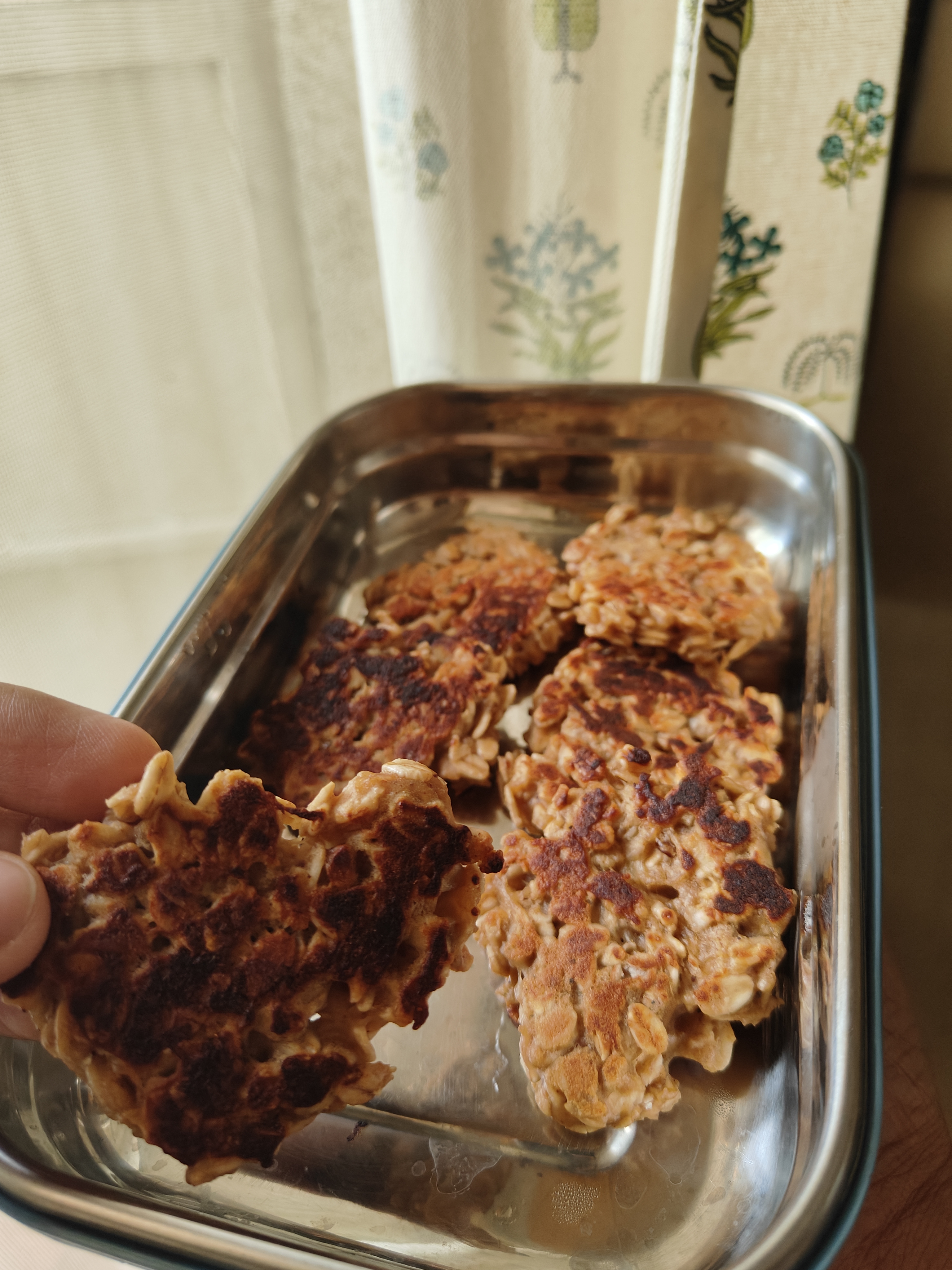 Banana-Oats Pancakes